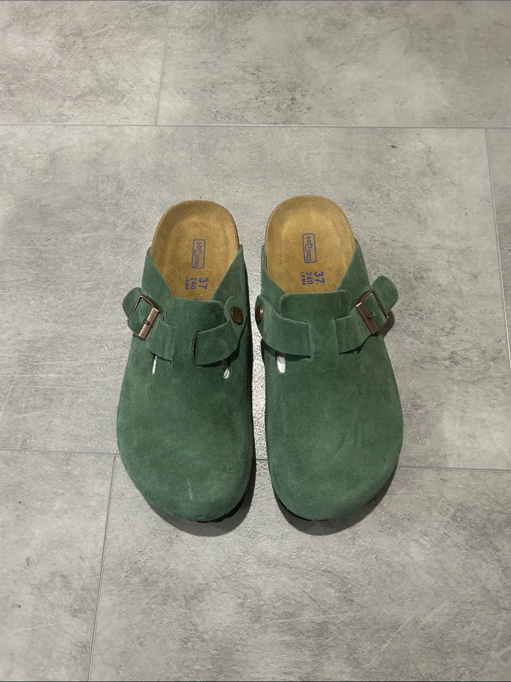 Birkenstock Boston Clog Thyme Women’s Size 37 Narrow